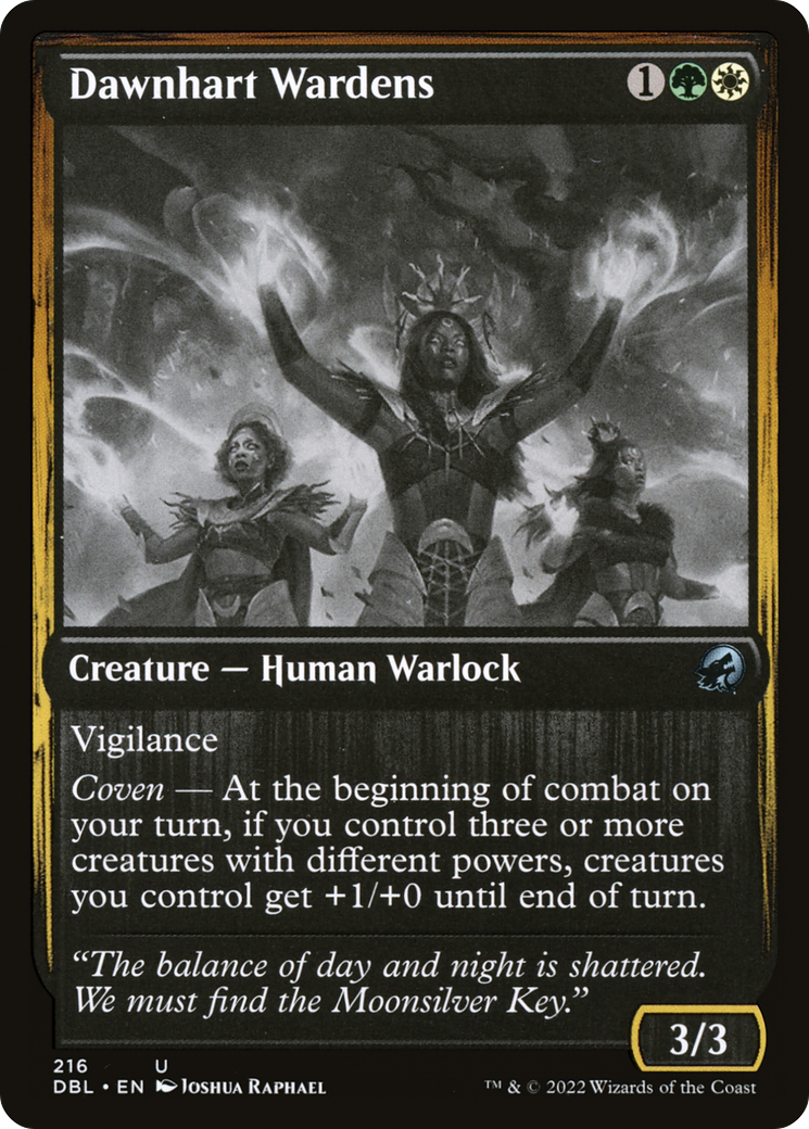 Dawnhart Wardens (216) - Innistrad: Double Feature
