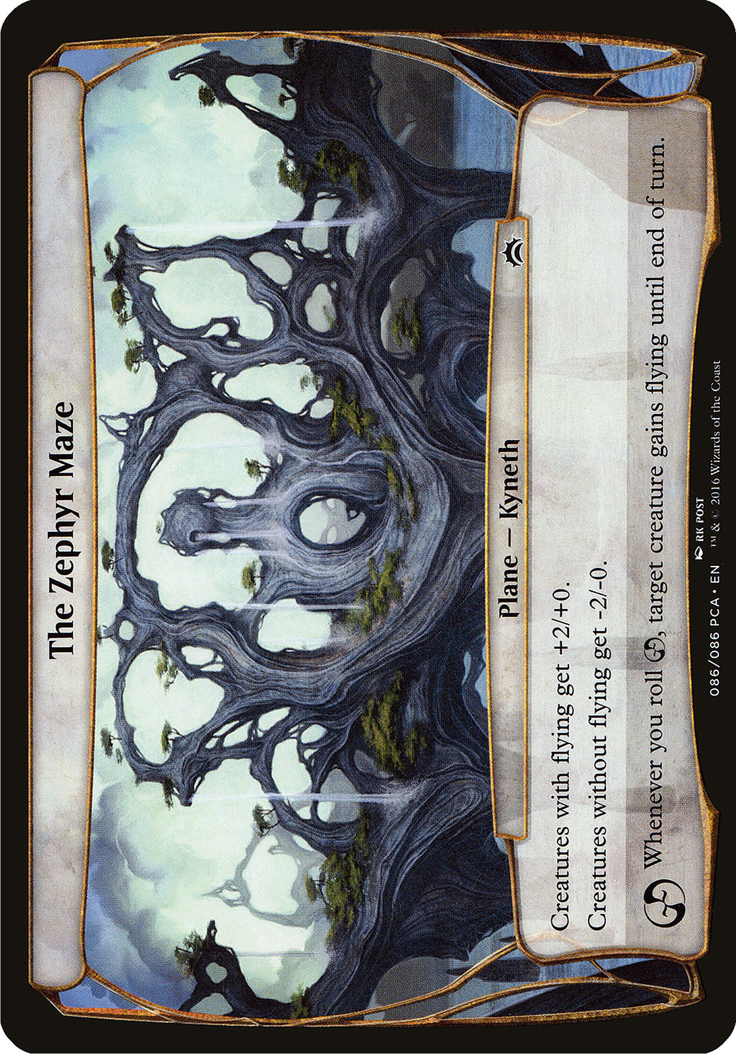 The Zephyr Maze (Planechase Anthology) - Planechase Anthology Planes
