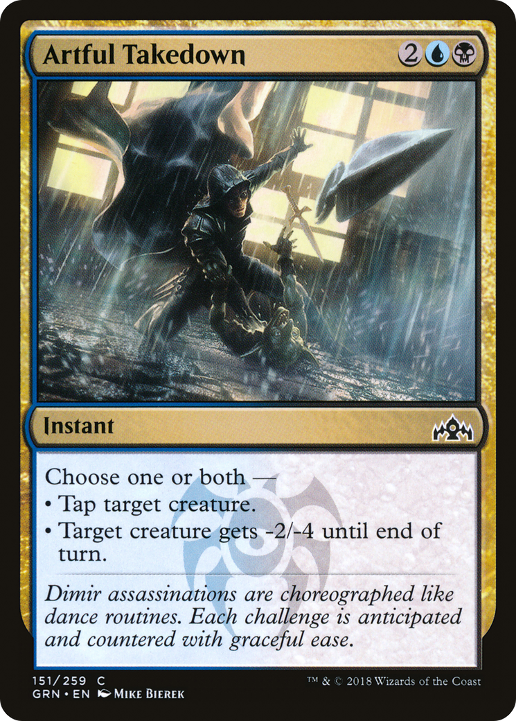 Artful Takedown (151) - Guilds of Ravnica