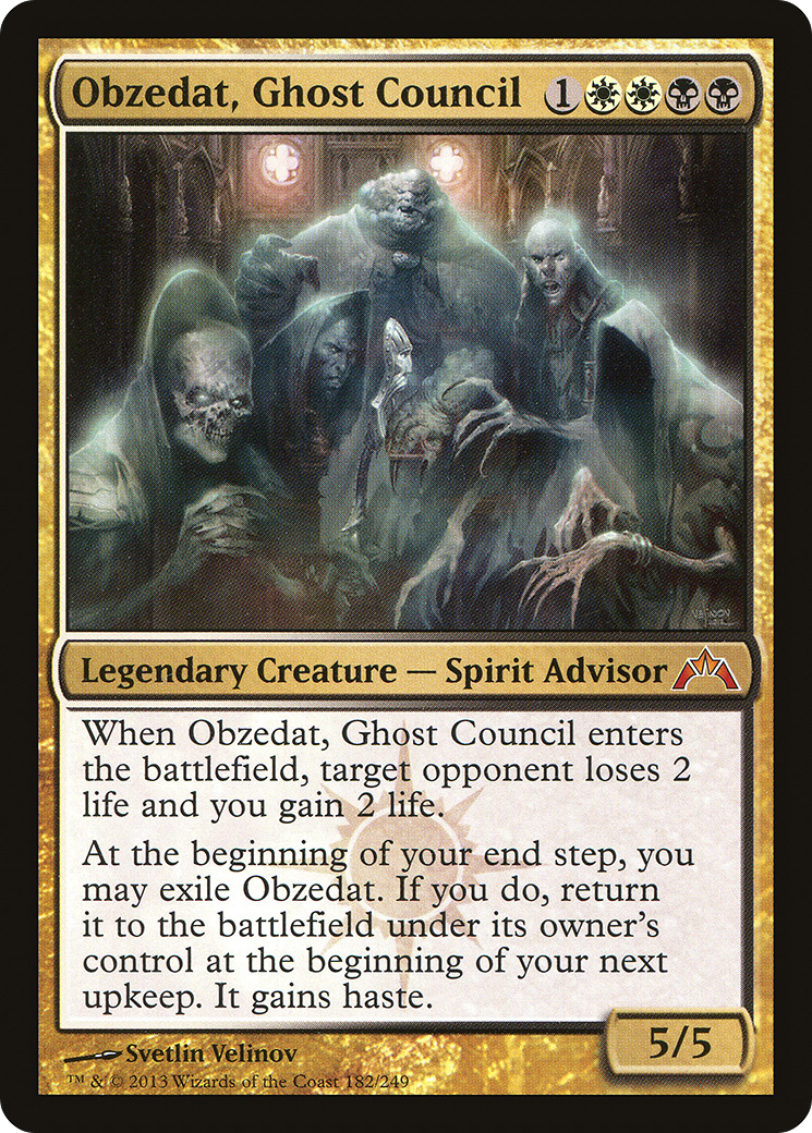 Obzedat, Ghost Council (182) - Gatecrash