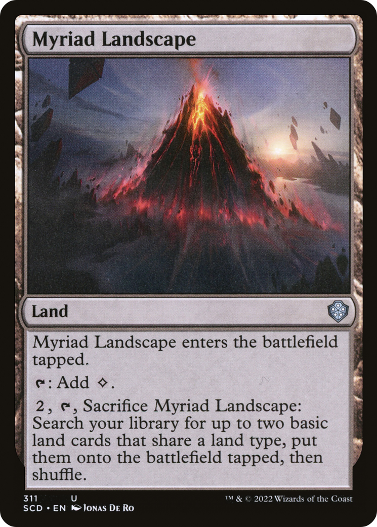 Myriad Landscape (311) - Starter Commander Decks