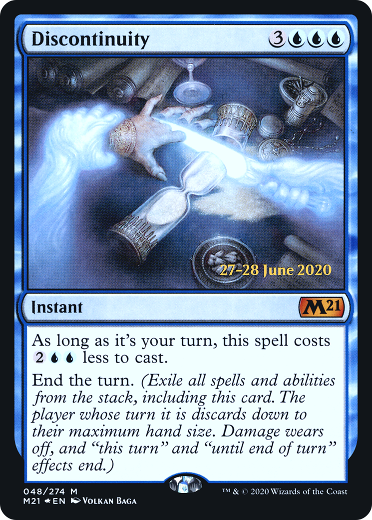 Discontinuity (48s) Foil - Core Set 2021 Promos