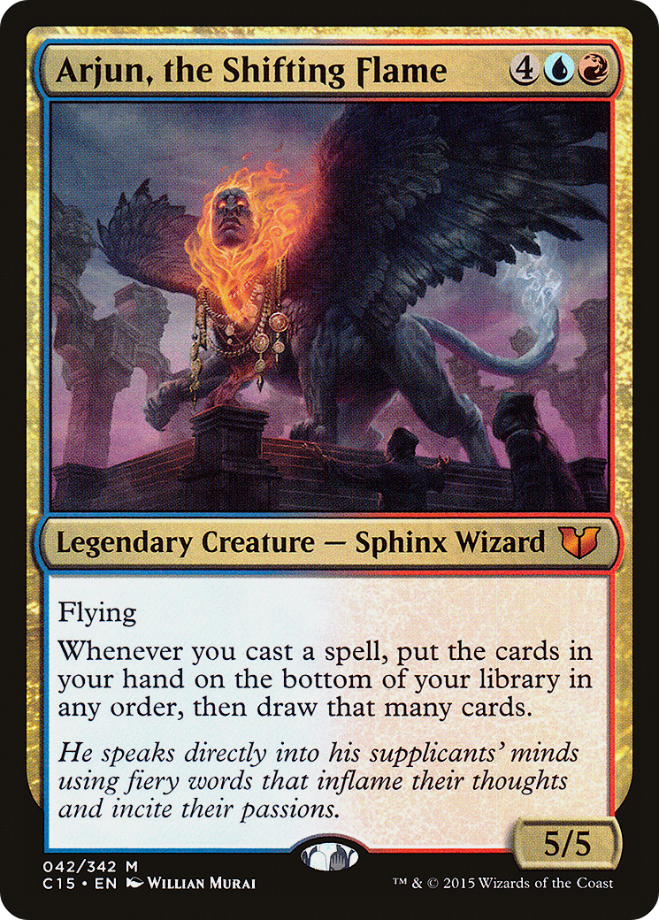 Arjun, the Shifting Flame (042) - Commander 2015