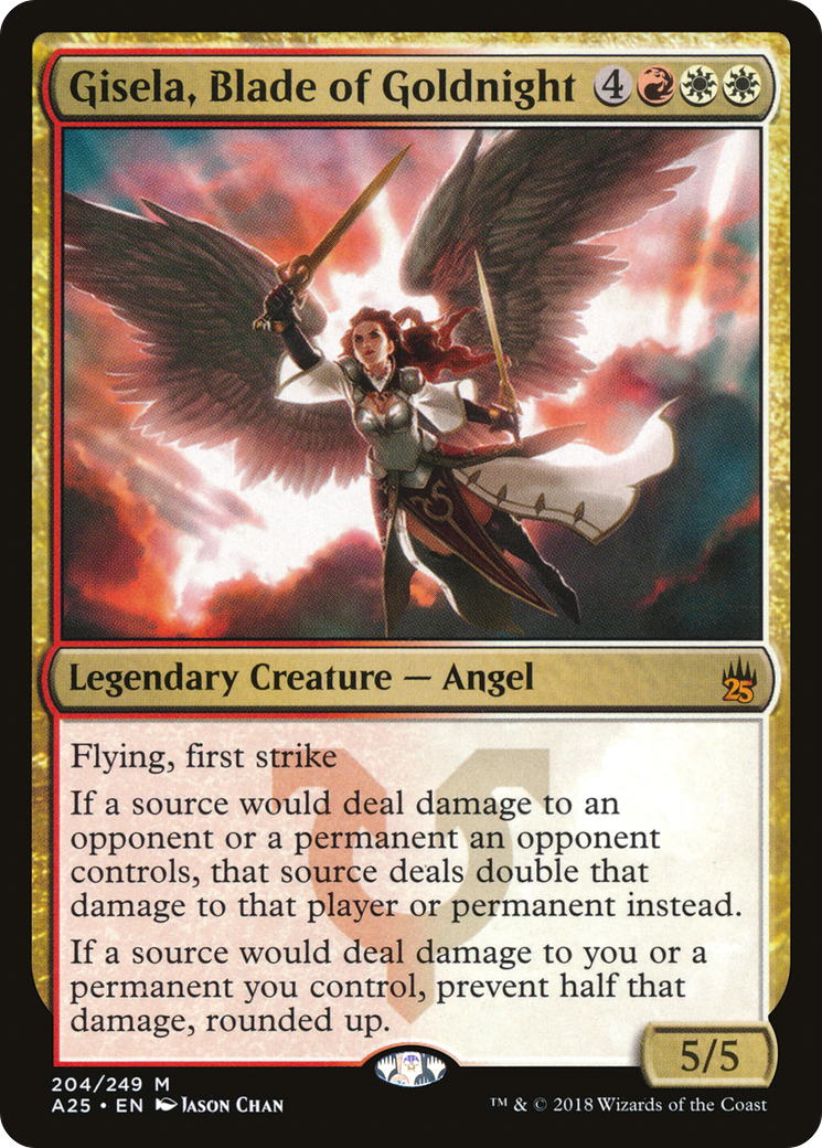 Gisela, Blade of Goldnight (204) Foil - Masters 25