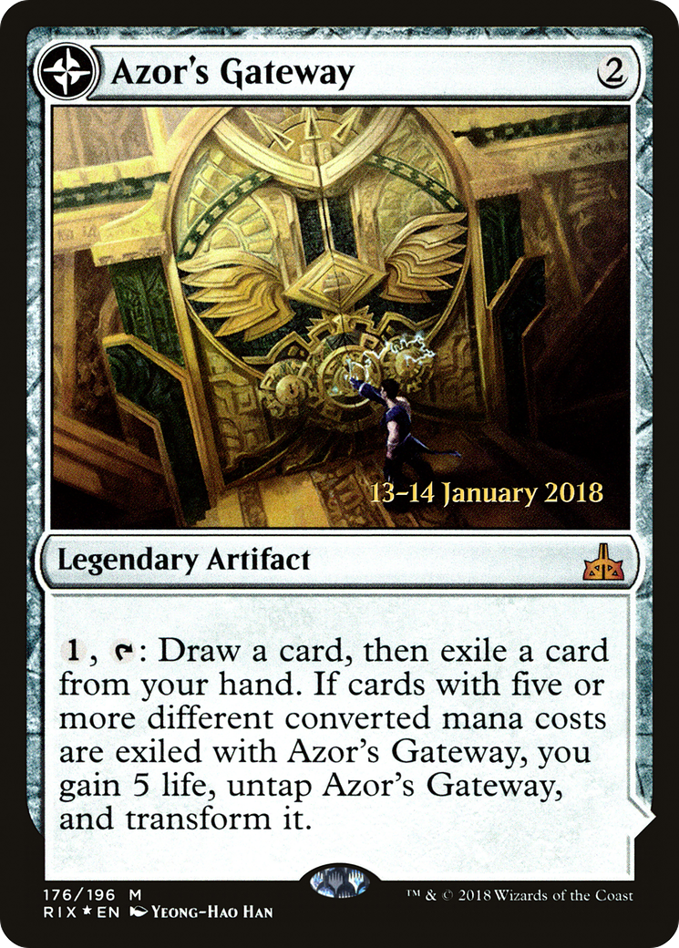 Azor's Gateway (176) Foil - Rivals of Ixalan Promos
