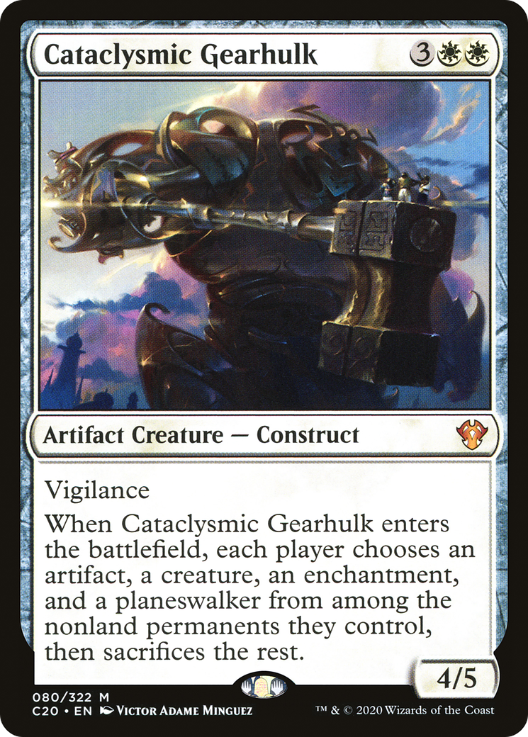 Cataclysmic Gearhulk (080) - Commander 2020