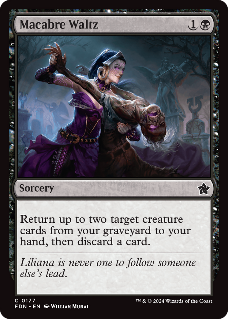 Macabre Waltz (177) Foil - Foundations
