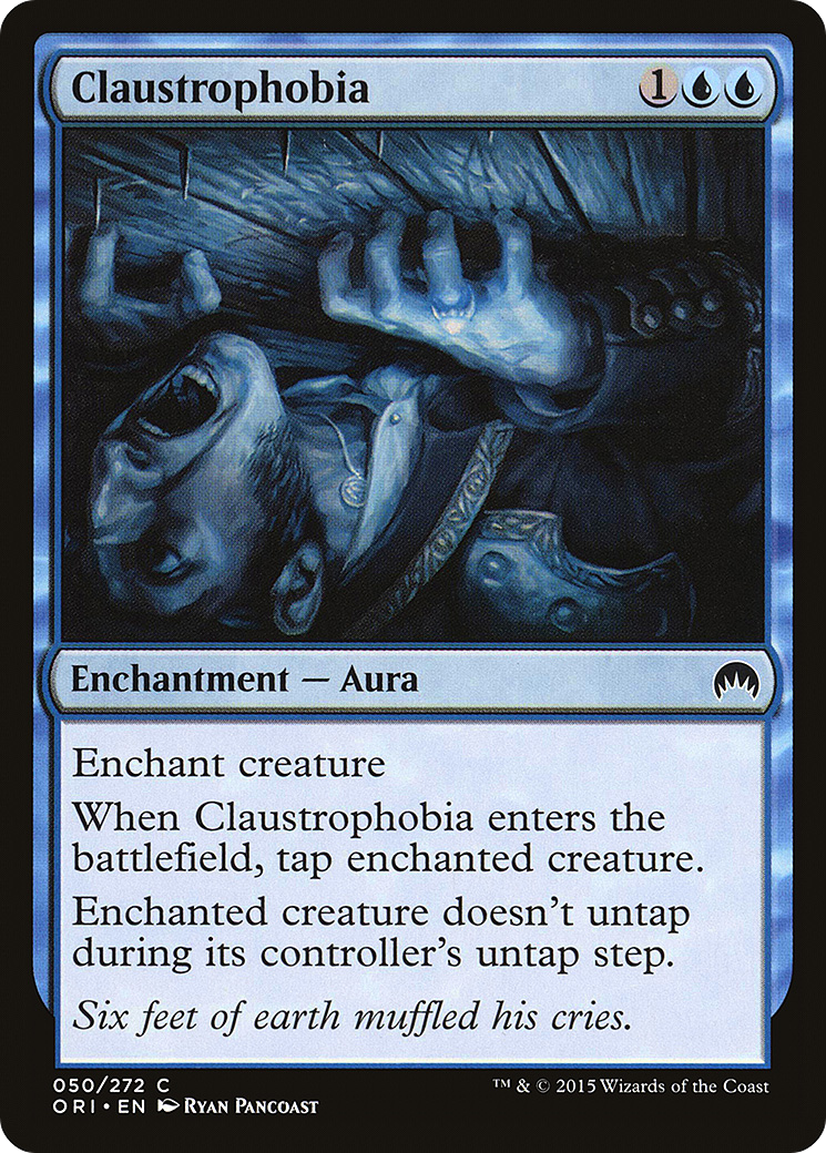 Claustrophobia (050) Foil - Magic Origins
