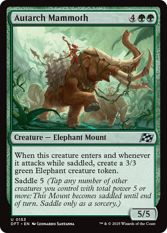 Autarch Mammoth Foil (153) - Aetherdrift
