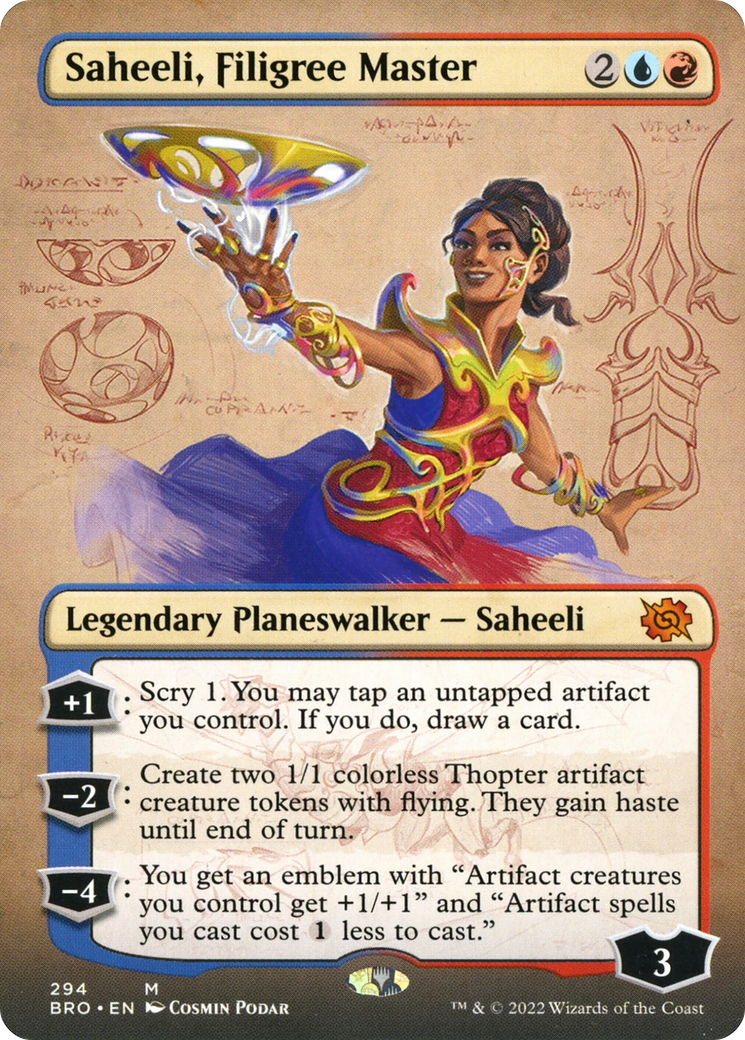 Saheeli, Filigree Master (294) Foil - The Brothers' War
