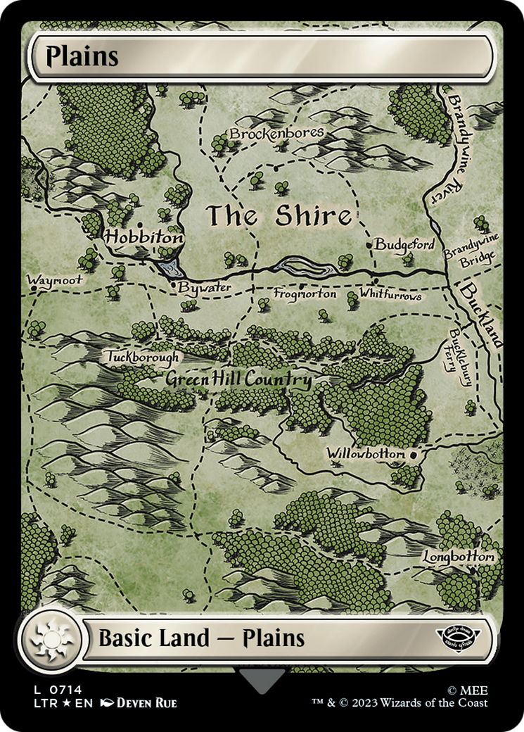 Plains (714) Foil - The Lord of the Rings: Tales of Middle-earth