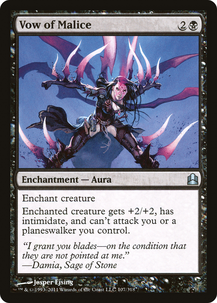 Vow of Malice (107) - Commander 2011