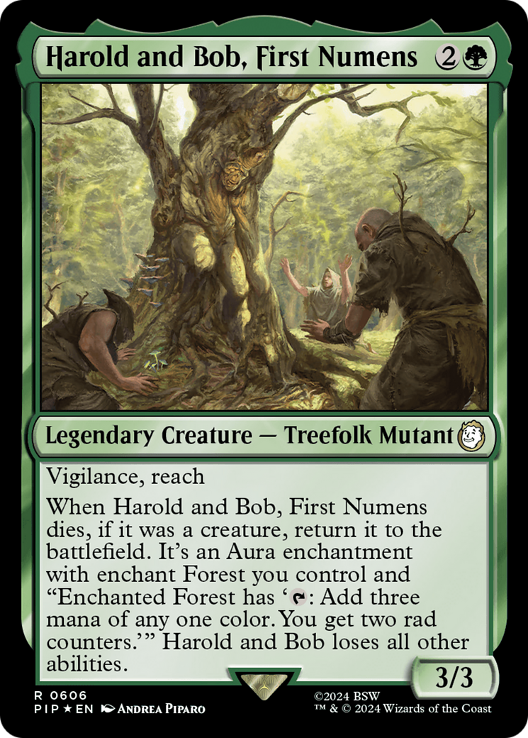 Harold and Bob, First Numens (Surge Foil) (606) Foil - Fallout