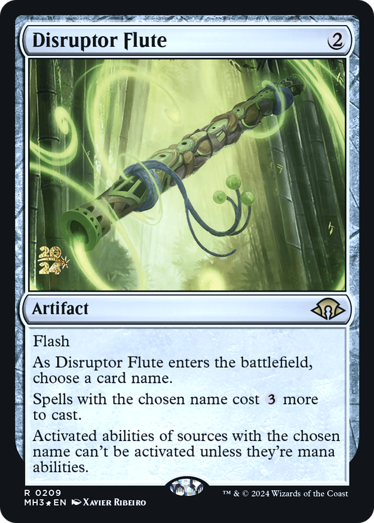 Disruptor Flute (209) Foil - Modern Horizons 3 Promos