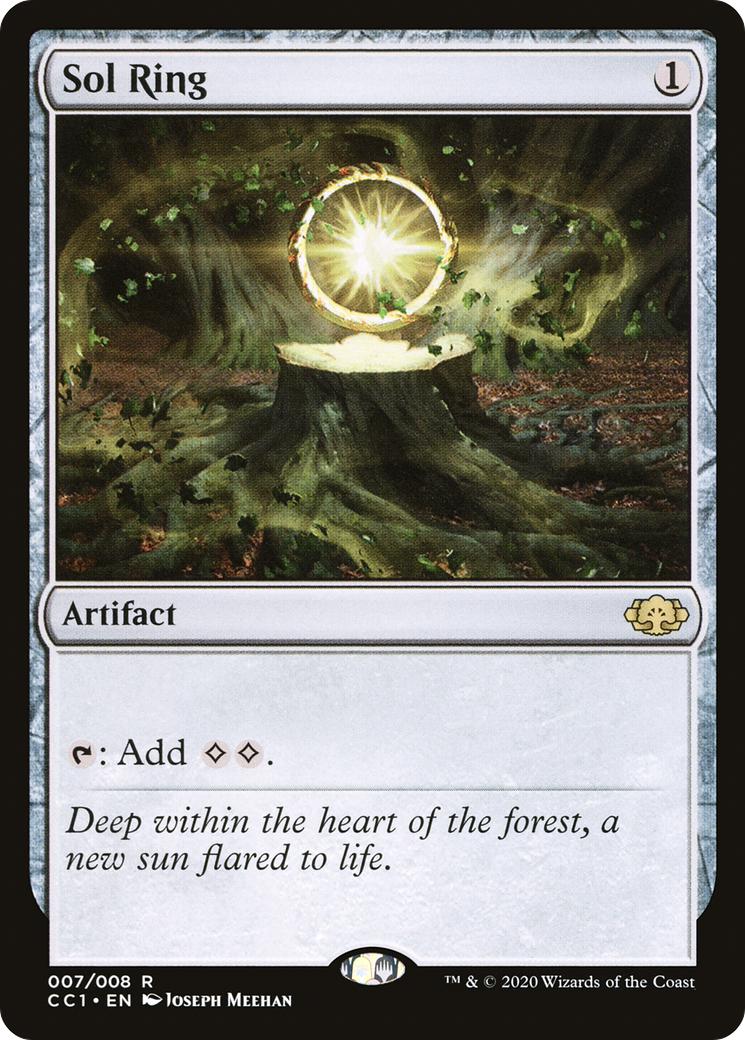 Sol Ring (007) Foil - Commander Collection: Green
