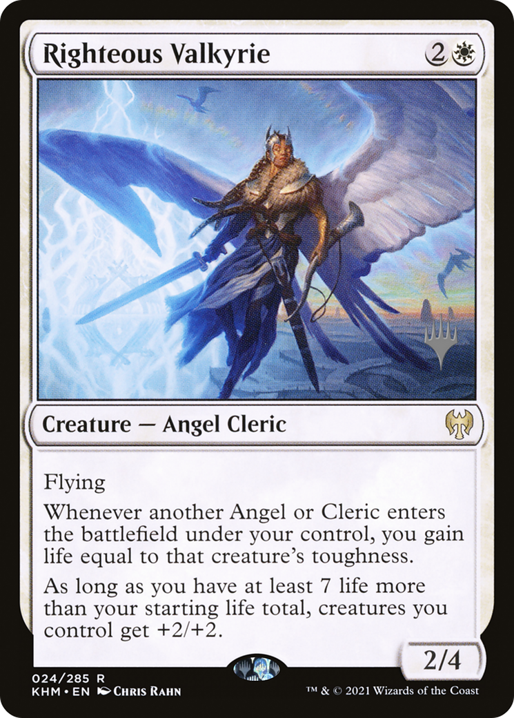 Righteous Valkyrie (024) Foil - Kaldheim Promos