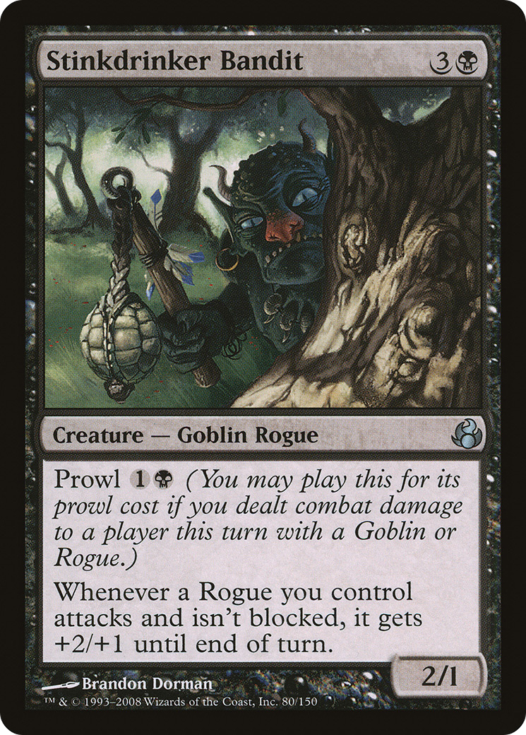 Stinkdrinker Bandit (080) Foil - Morningtide