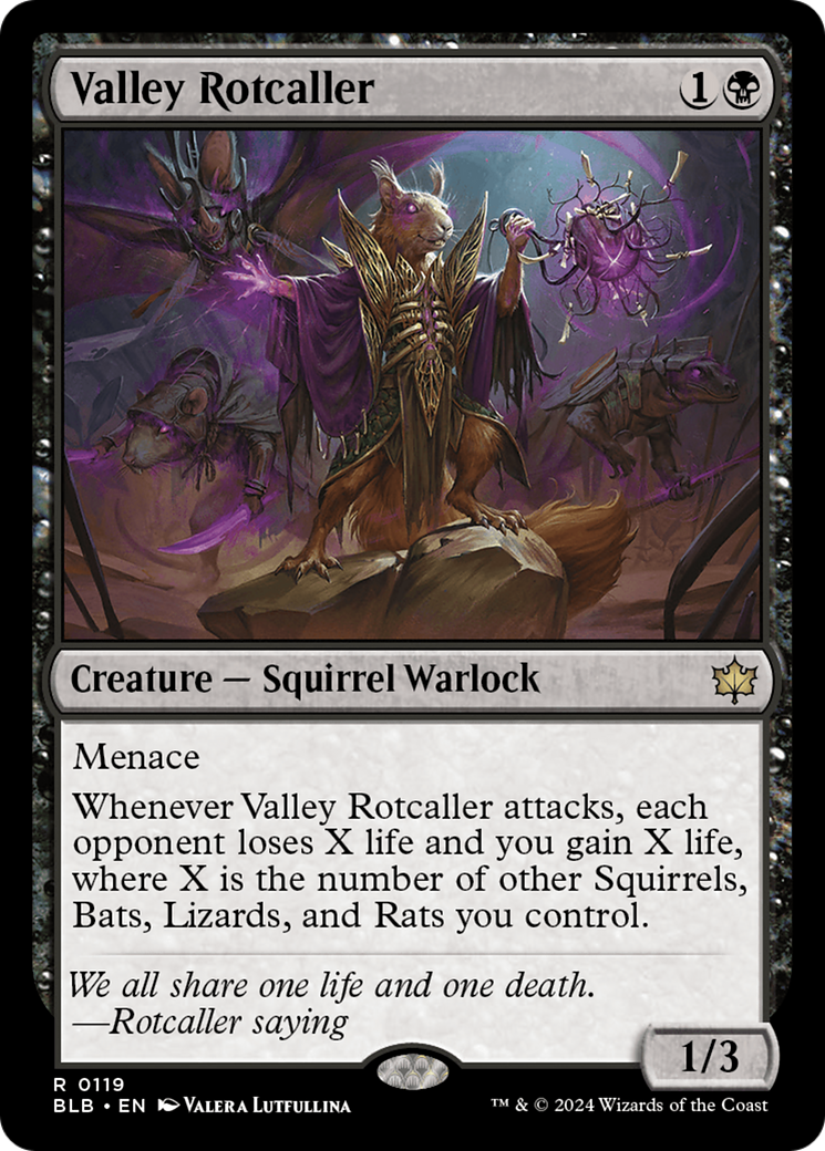 Valley Rotcaller (119) Foil - Bloomburrow