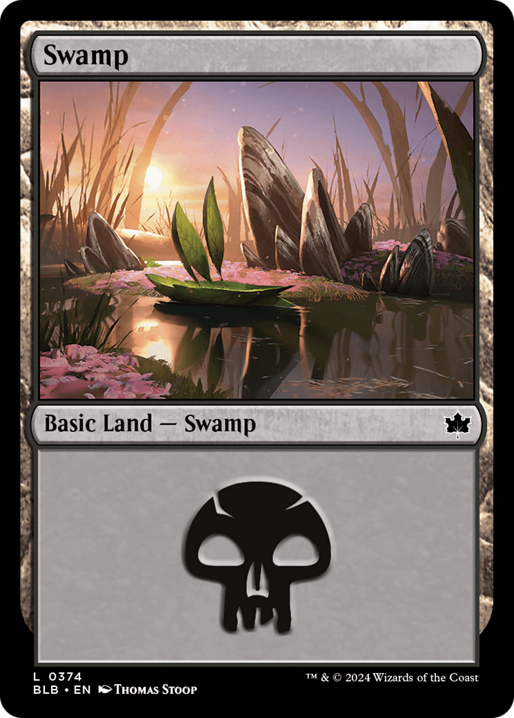 Swamp (374) Foil - Bloomburrow