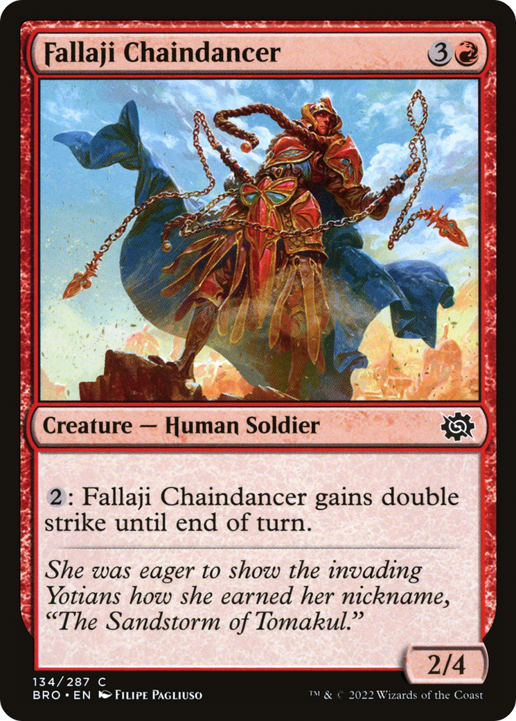 Fallaji Chaindancer (134) Foil - The Brothers' War