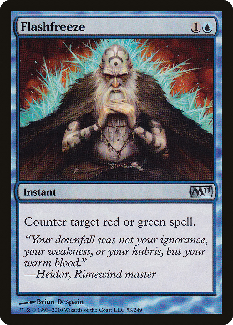 Flashfreeze (053) Foil - Magic 2011