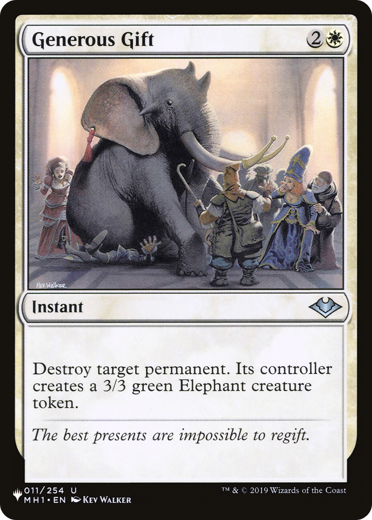 Generous Gift (MH1-11) - The List
