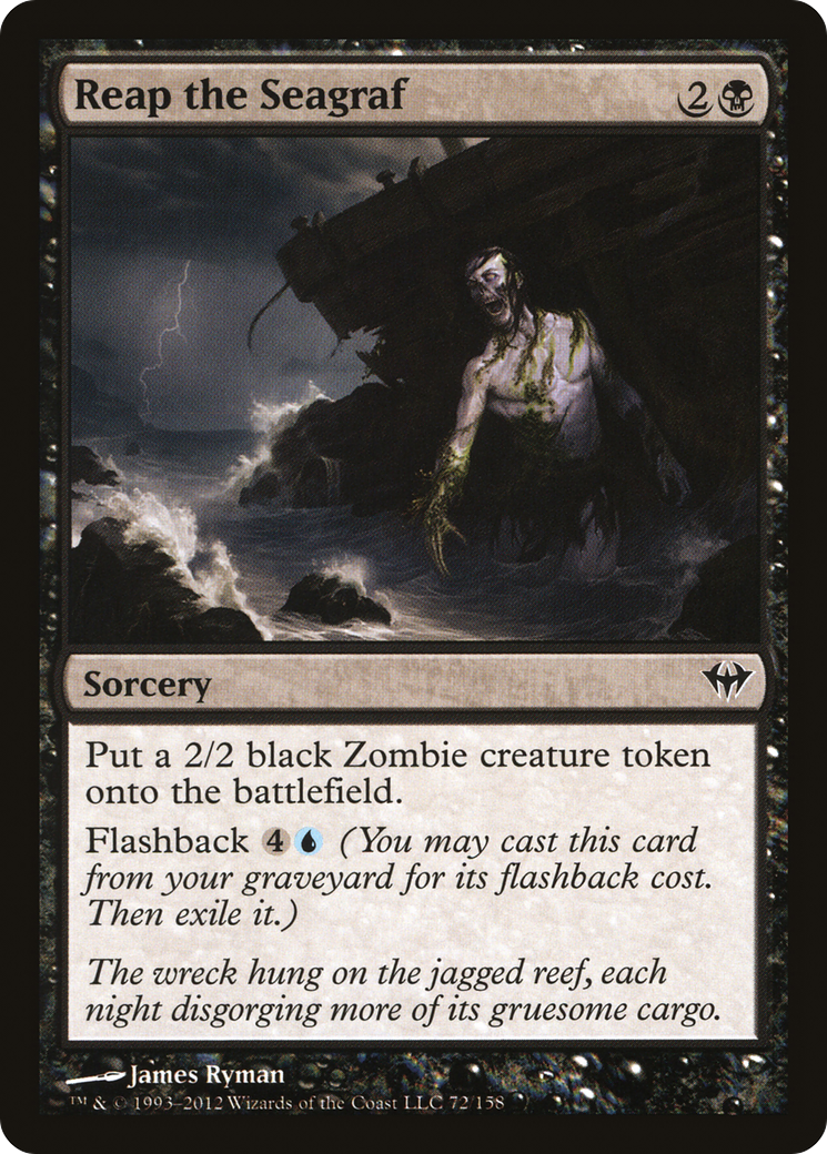 Reap the Seagraf (072) Foil - Dark Ascension