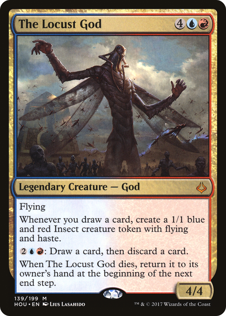 The Locust God (139) Foil - Hour of Devastation
