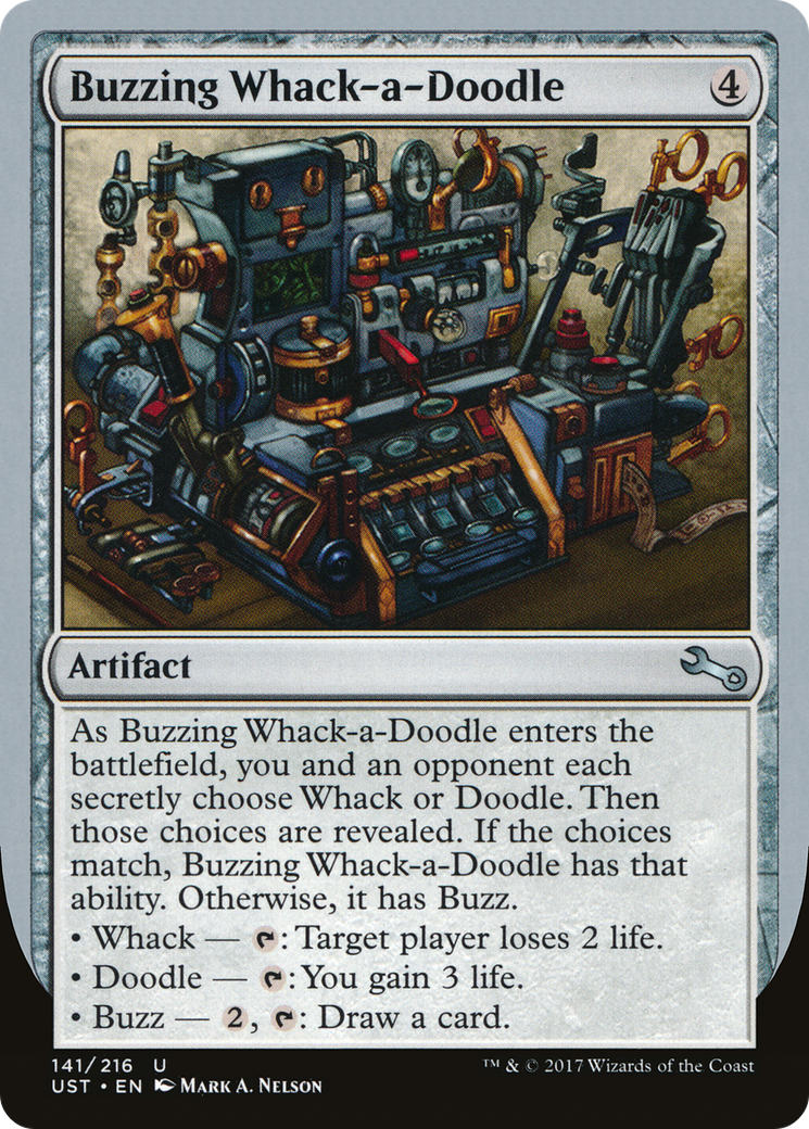 Buzzing Whack-a-Doodle (141) - Unstable