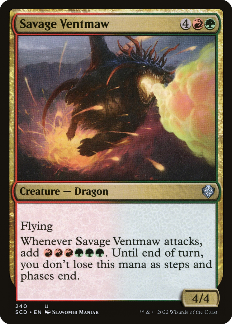 Savage Ventmaw (240) - Starter Commander Decks