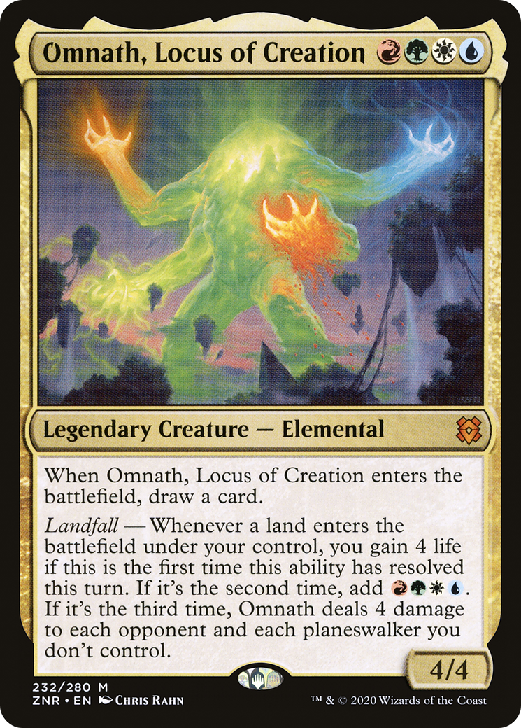 Omnath, Locus of Creation (232) Foil - Zendikar Rising