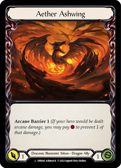 Ash (Marvel) // Aether Ashwing (Marvel) (UPR043) Cold Foil - Uprising