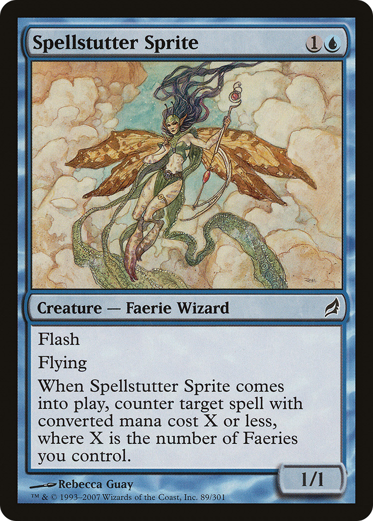 Spellstutter Sprite (089) Foil - Lorwyn