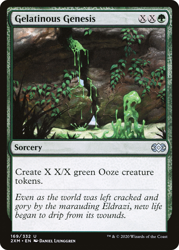 Gelatinous Genesis (169) Foil - Double Masters