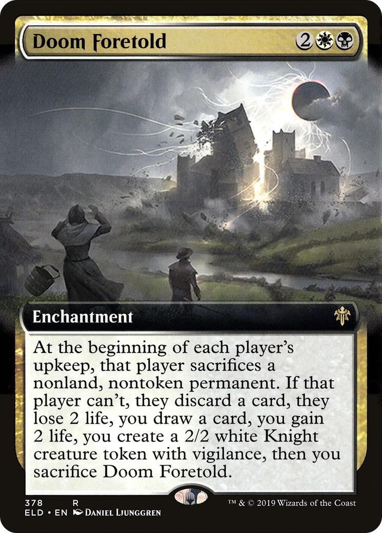 Doom Foretold (Extended Art) (378) - Throne of Eldraine