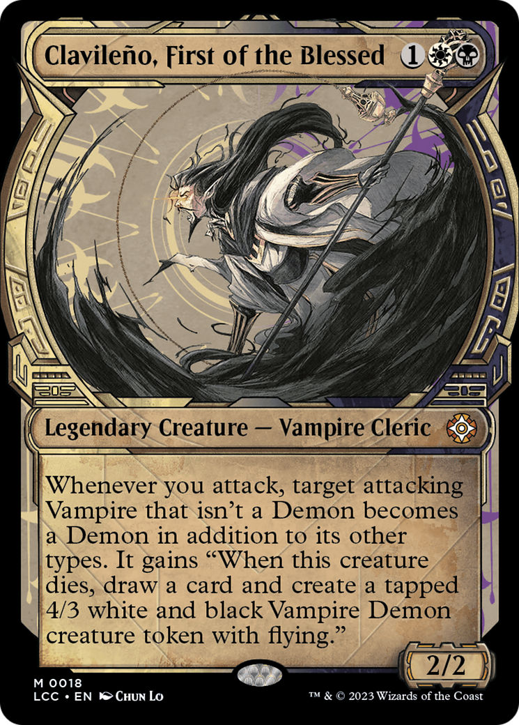 Clavileno, First of the Blessed (Showcase) (018) Foil - The Lost Caverns of Ixalan Commander