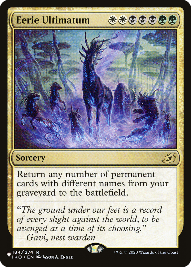Eerie Ultimatum (184/274) - The List Reprints
