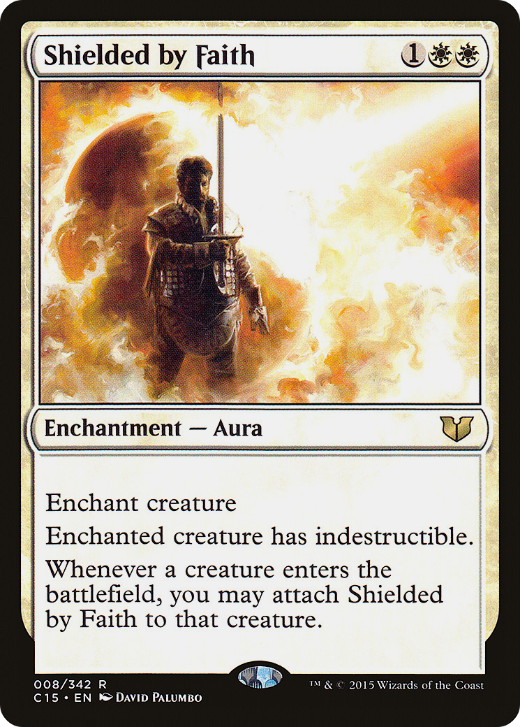 Shielded by Faith (008) - Commander 2015
