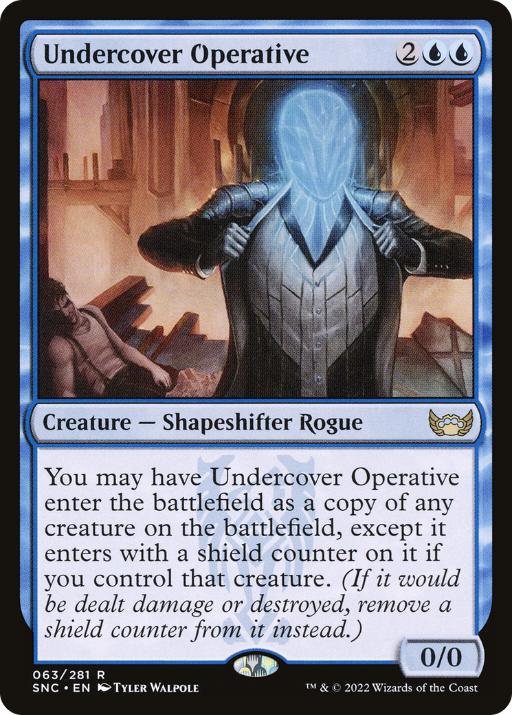 Undercover Operative (063) Foil - Streets of New Capenna