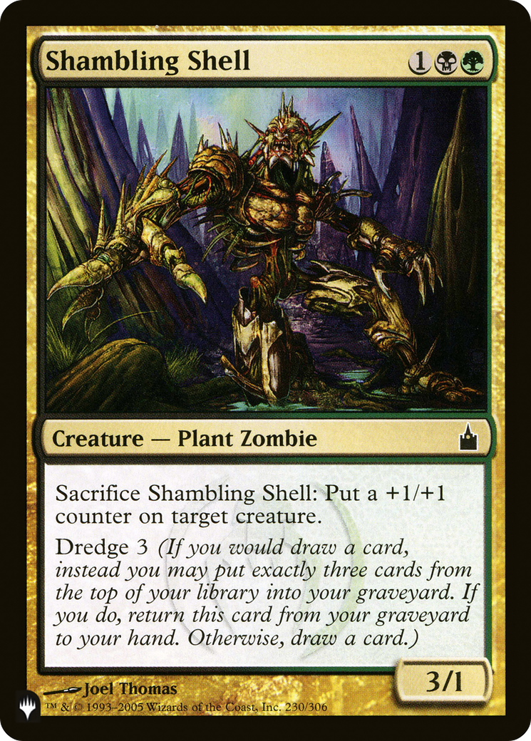 Shambling Shell (RAV-230) - The List