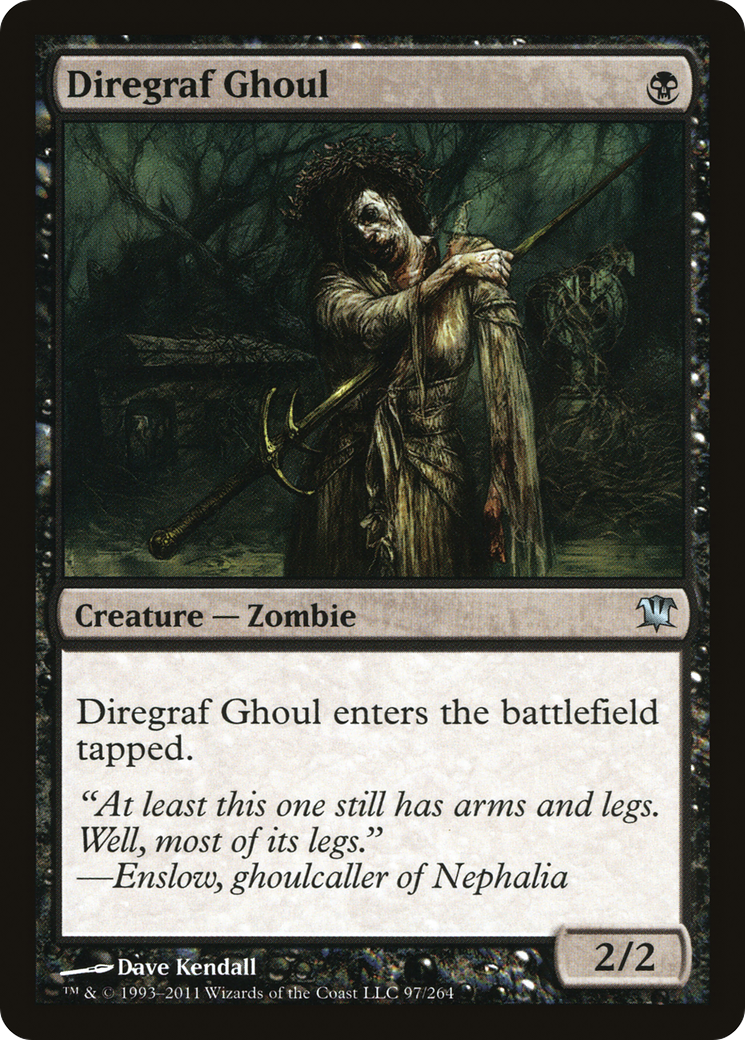 Diregraf Ghoul (097) Foil - Innistrad