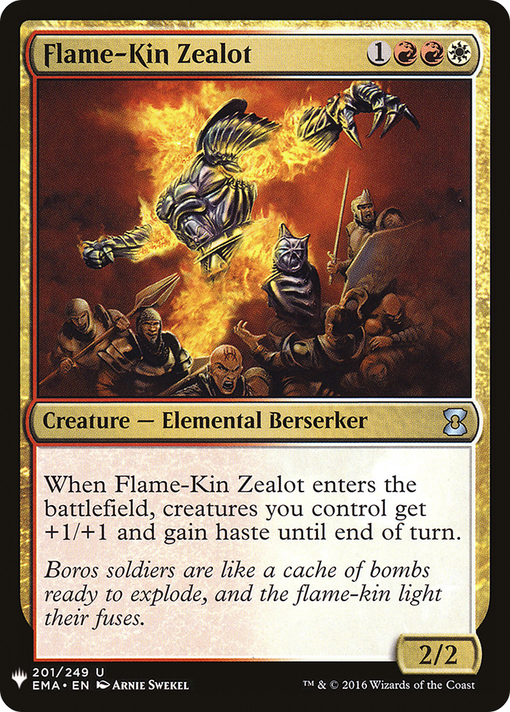 Flame-Kin Zealot (EMA-201) - The List