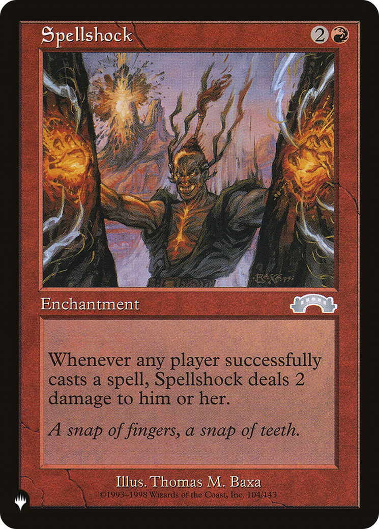 Spellshock (Retro) (EXO-104) - The List