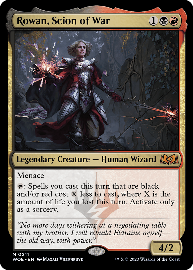 Rowan, Scion of War (211) - Wilds of Eldraine