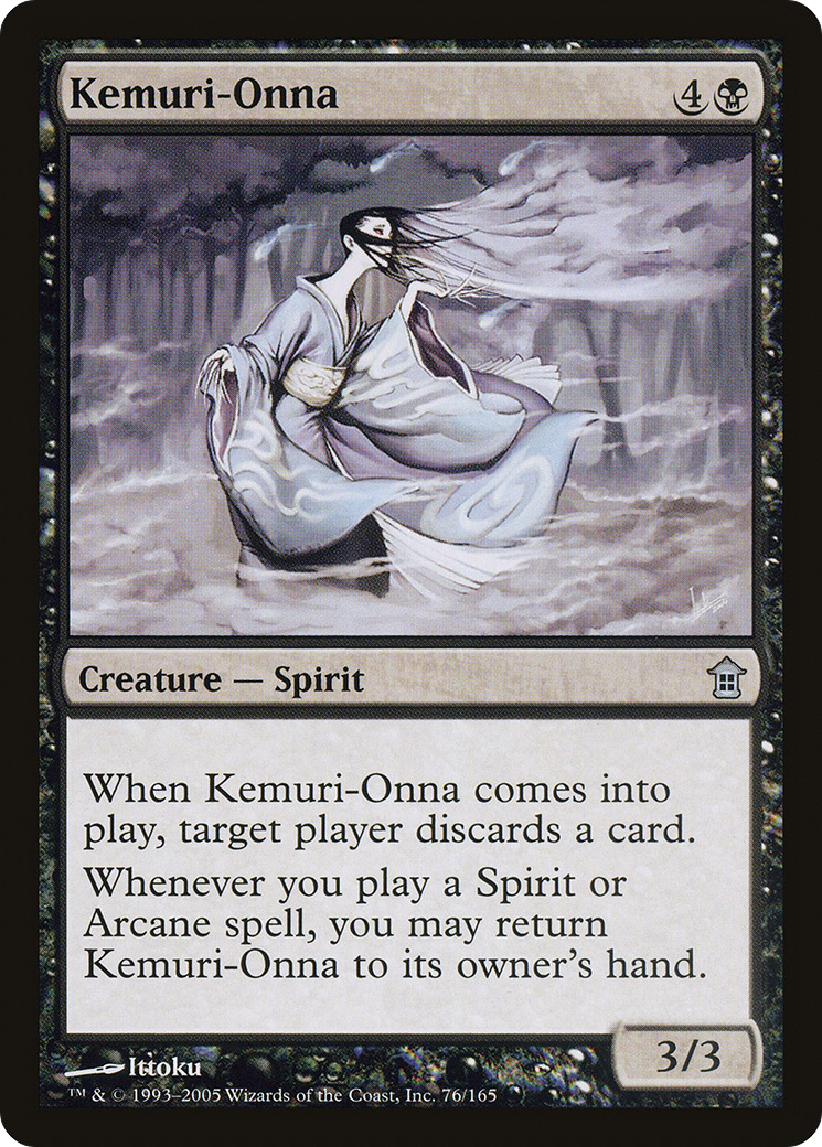 Kemuri-Onna (076) - Saviors of Kamigawa