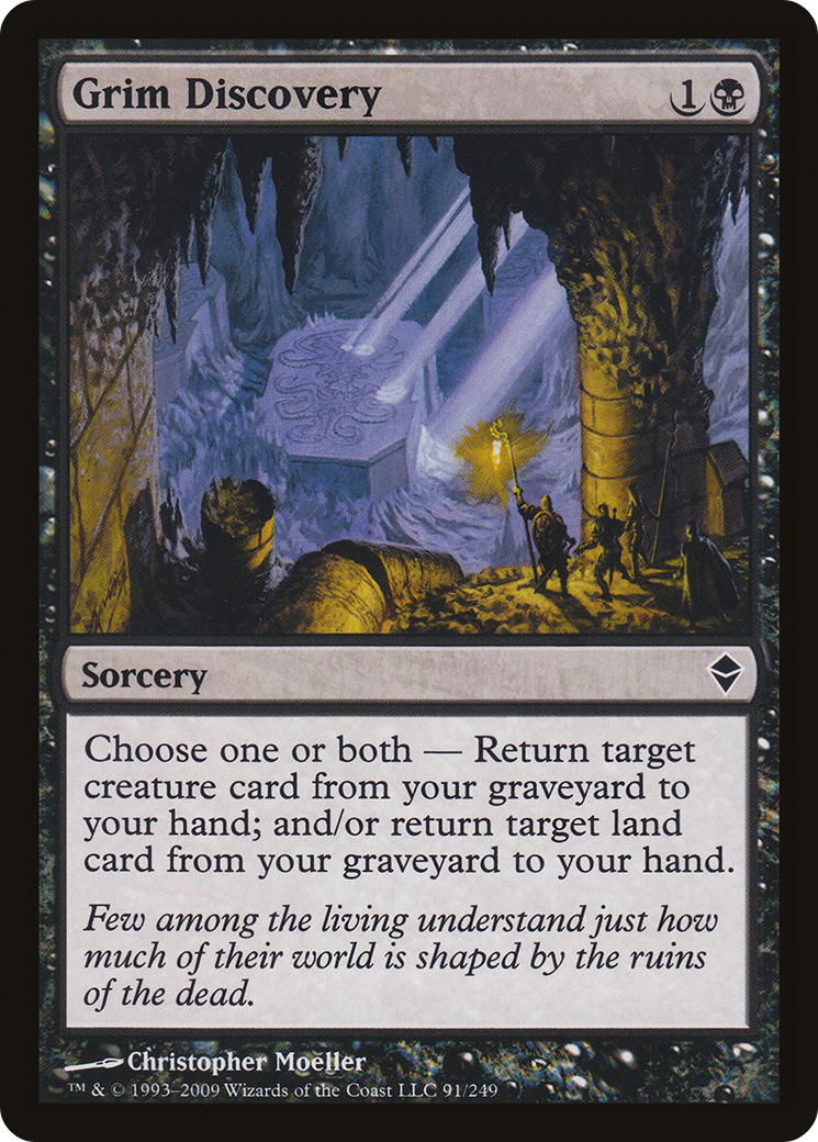 Grim Discovery (091) Foil - Zendikar
