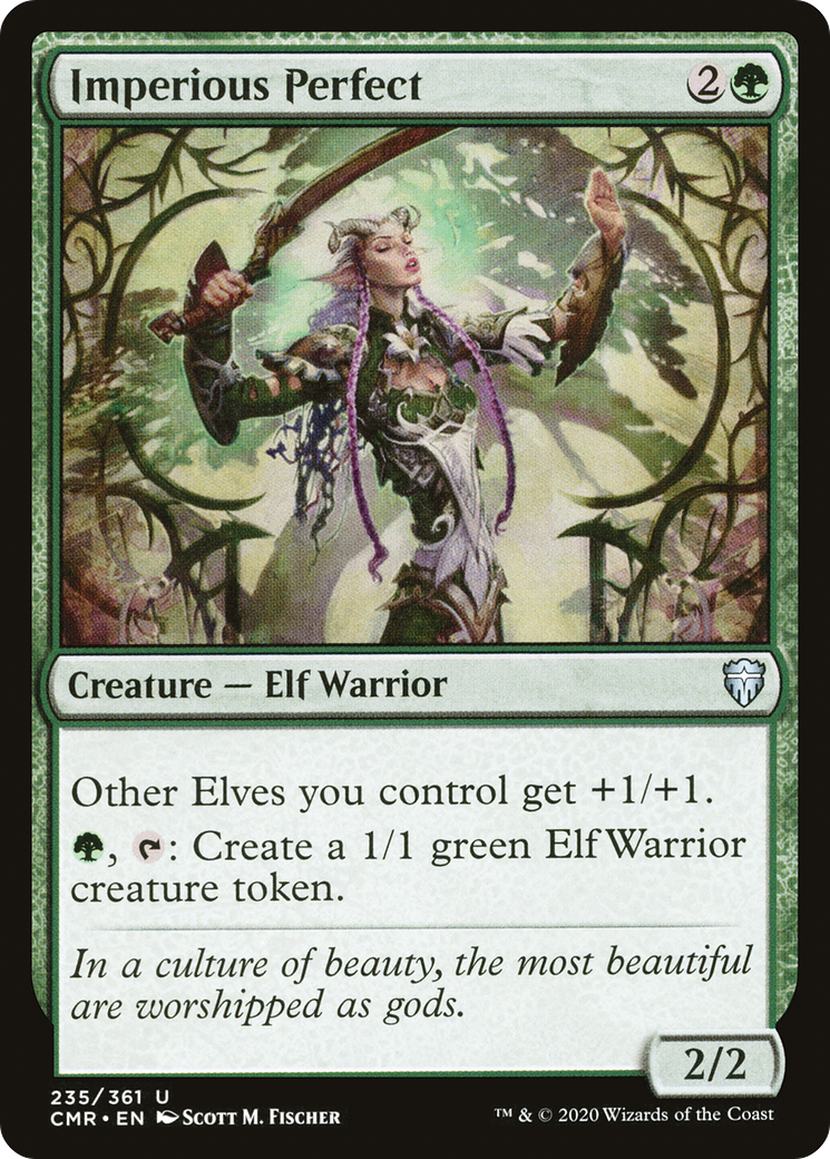 Imperious Perfect (235) Foil - Commander Legends