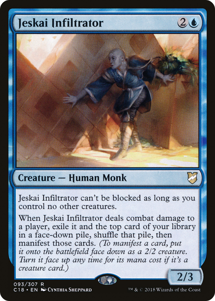 Jeskai Infiltrator (093) - Commander 2018