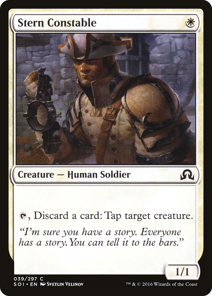 Stern Constable (039) - Shadows over Innistrad