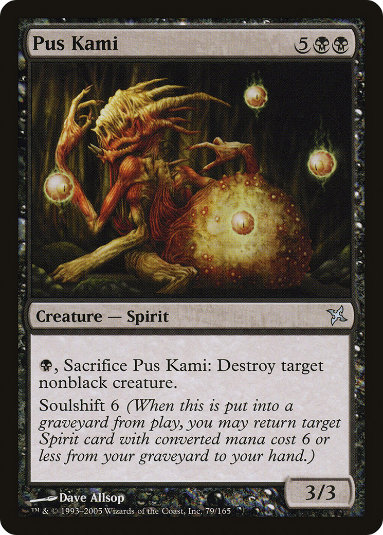 Pus Kami (079) Foil - Betrayers of Kamigawa